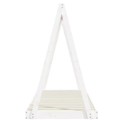 vidaXL Kids Bed Frame White 80x200 cm Solid Wood Pine 5