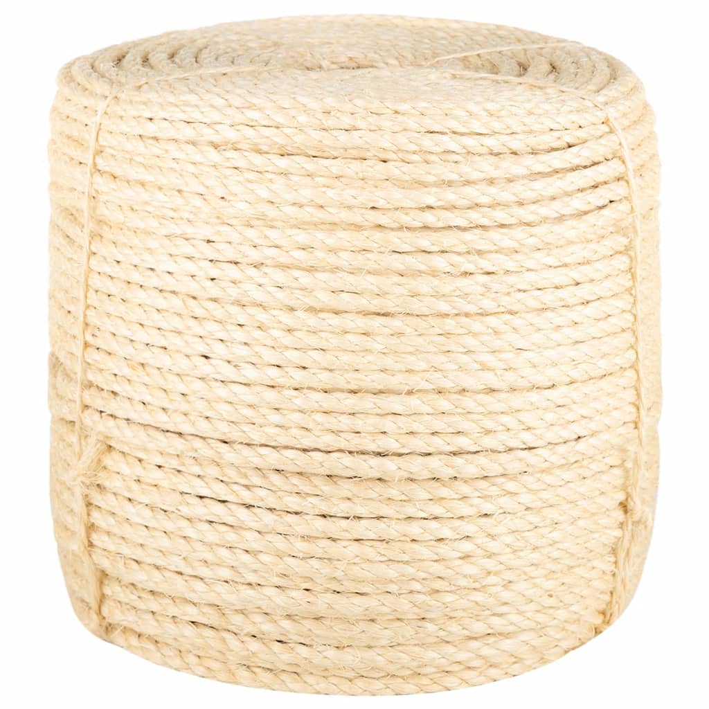 vidaXL Rope 100% Sisal 8 mm 50 m 2