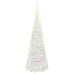 Artificial Christmas Tree Pop-up 50 LEDs White 120 cm, image 2