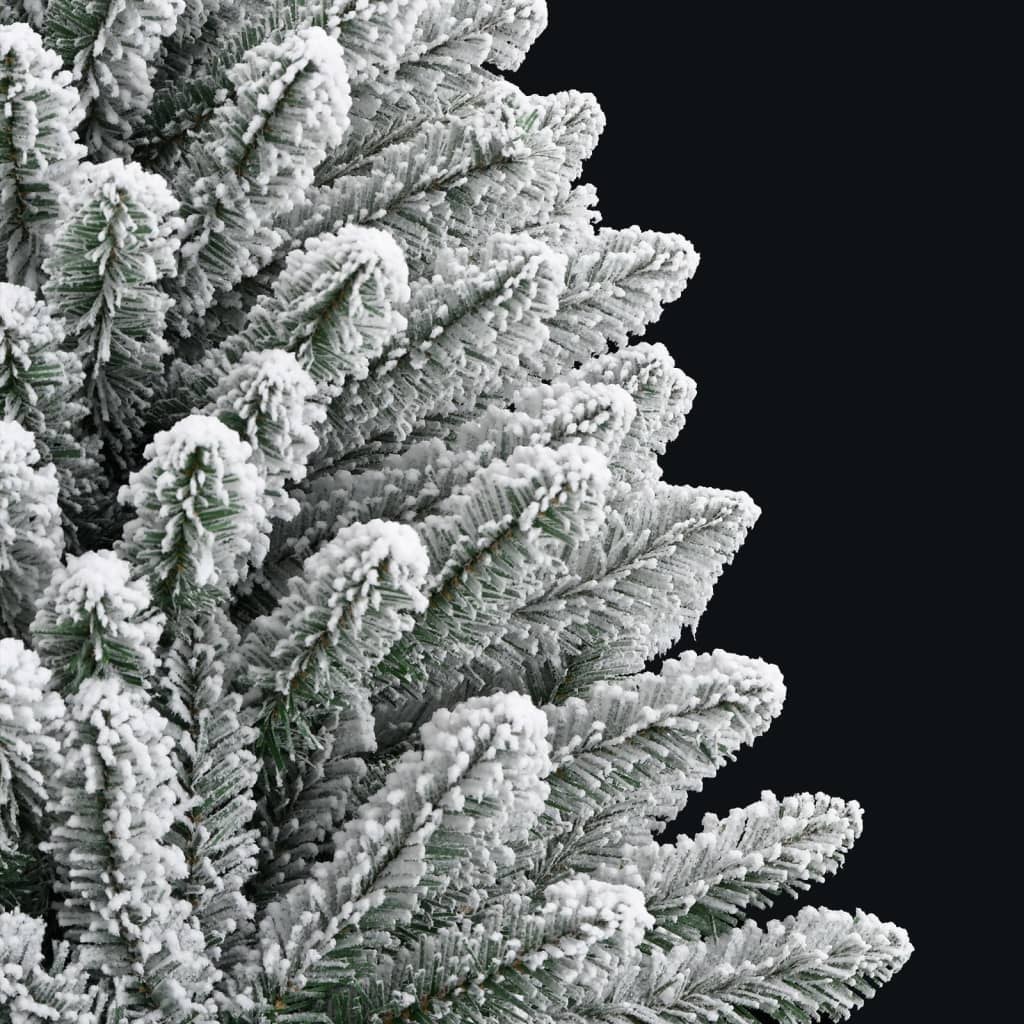 Artificial Christmas Tree 150 cm 150 LEDs Warm White Green and White Ø 80 x 150 cm without LED