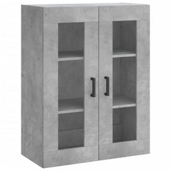 vidaXL Highboard Concrete Grey 69,5x34x180 cm Engineered Wood 4