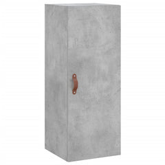 vidaXL Highboard Concrete Grey 34,5x34x180 cm Engineered Wood 4