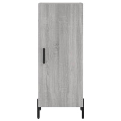 Highboard 34.5x34x180 cm Engineered Wood 1 Door Grey sonoma