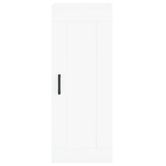 Highboard 34.5x34x180 cm Engineered Wood 3 Shelves White