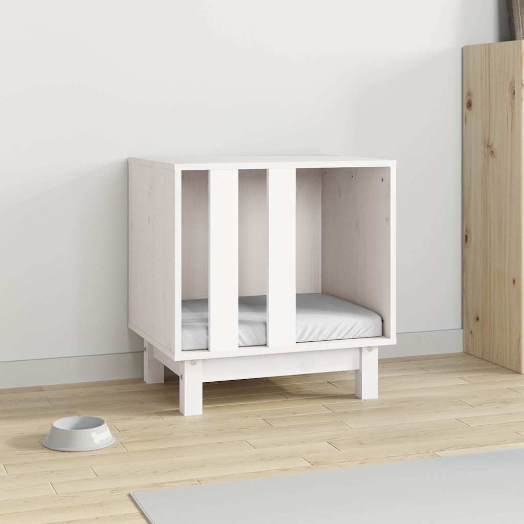 vidaXL Dog House White 50 x 40 x 52 cm 3