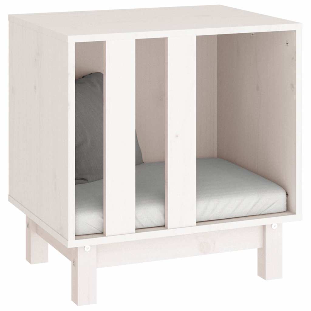 vidaXL Dog House White 50 x 40 x 52 cm 6