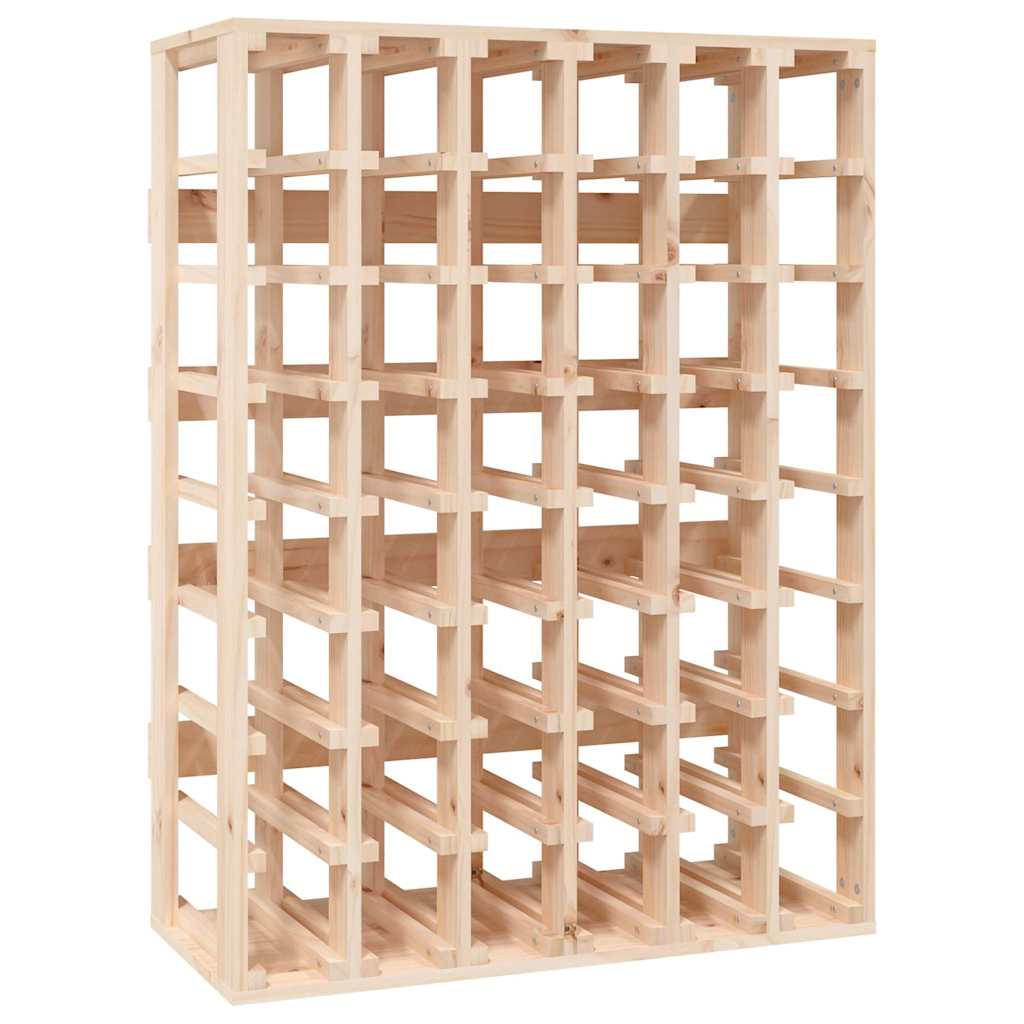 vidaXL Wine Rack 70x33x94 cm Solid Wood Pine 2