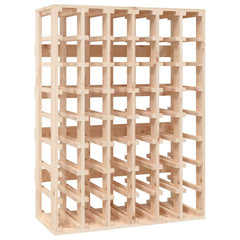 vidaXL Wine Rack 70x33x94 cm Solid Wood Pine 2