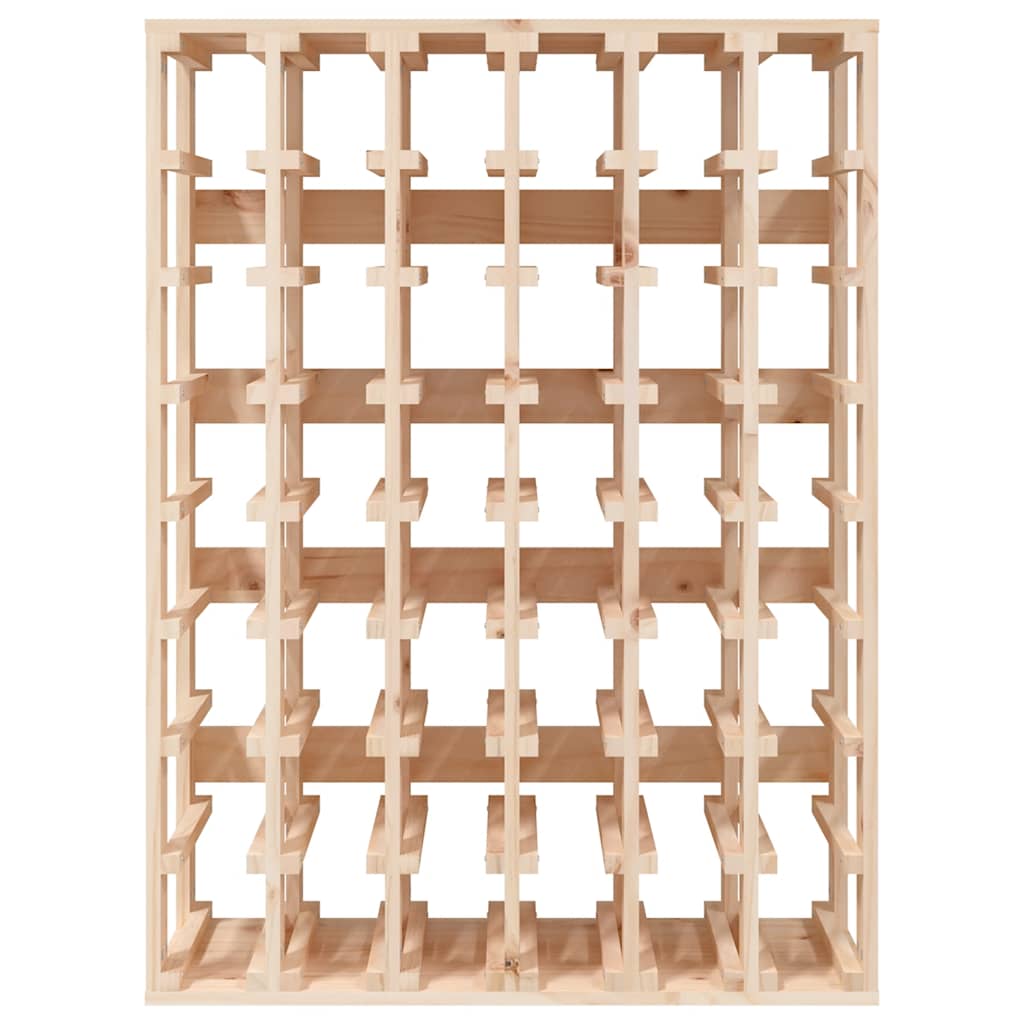 vidaXL Wine Rack 70x33x94 cm Solid Wood Pine 4