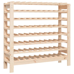 vidaXL Wine Rack 109.5x30x107.5 cm Solid Wood Pine 2