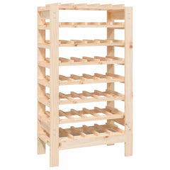 Wine Rack Solid Wood Pine