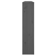 vidaXL Radiator Cover Grey 169x19x84 cm Solid Wood Pine 6