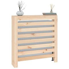 vidaXL Radiator Cover 79.5x19x84 cm Solid Wood Pine 4