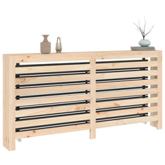 vidaXL Radiator Cover 169x19x84 cm Solid Wood Pine 4