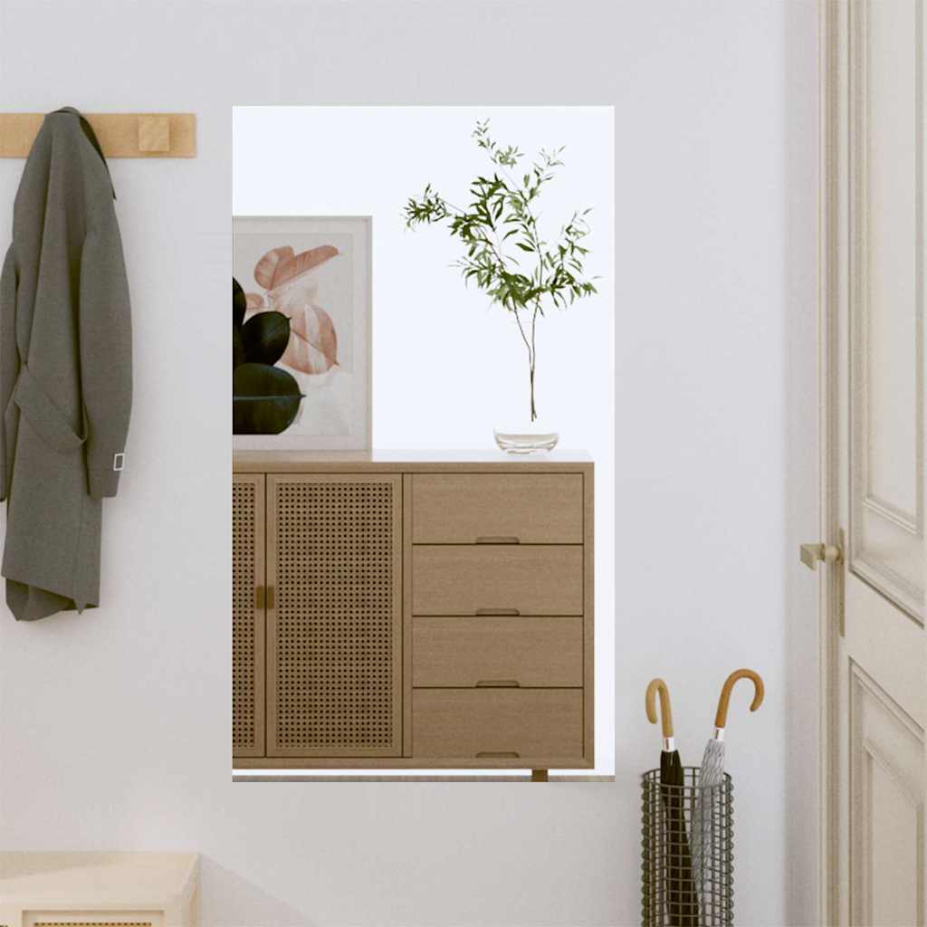 vidaXL Wall Mirror 50x80 cm Glass Rectangle 1