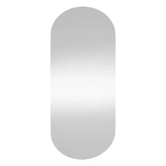 vidaXL Wall Mirror 45x100 cm Glass Oval 3