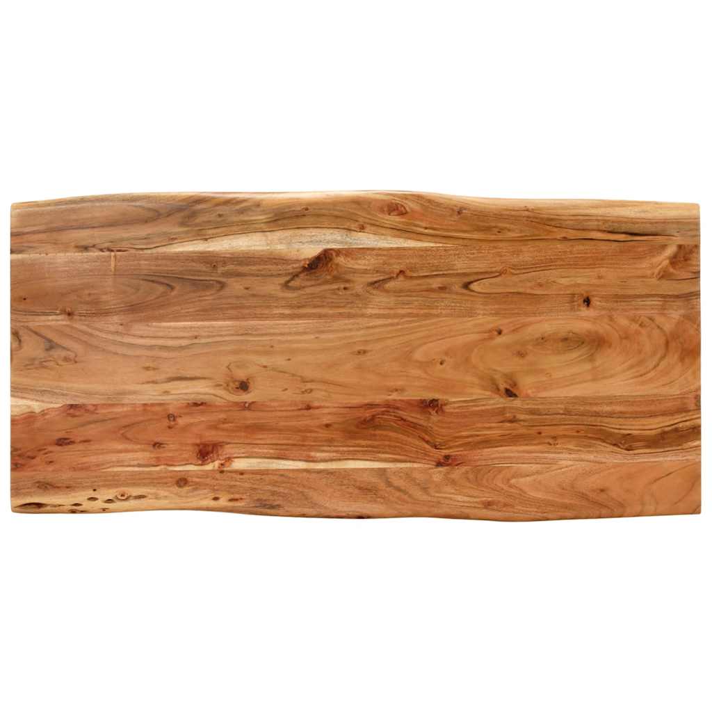 vidaXL Dining Table 110x50x76 cm Solid Wood Acacia 6