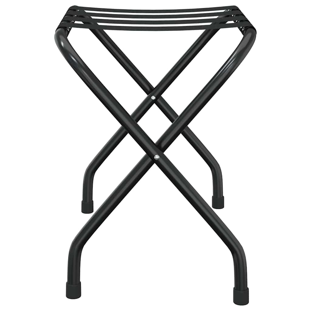 vidaXL Luggage Rack Black 56x40x49 cm 4