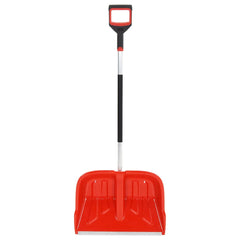 93709 vidaXL Snow Shovel Red 136 cm Aluminium 2