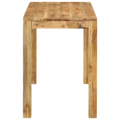 vidaXL Dining Table 110x55x76 cm Solid Wood Mango 3