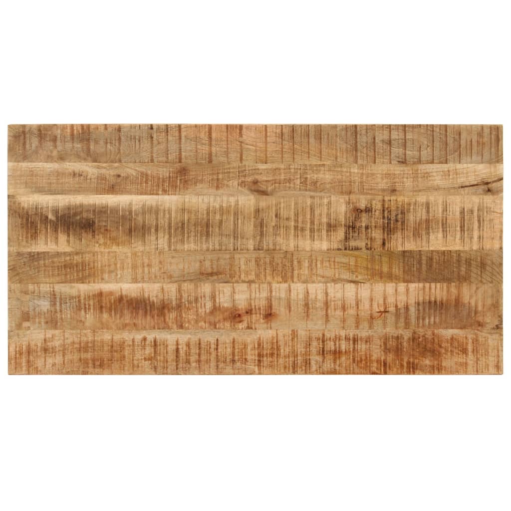 vidaXL Dining Table 110x55x76 cm Solid Wood Mango 4