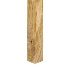 vidaXL Dining Table 110x55x76 cm Solid Wood Mango 6