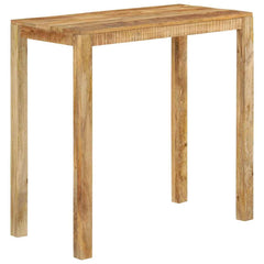 Bar Table 112x55x108 cm Solid Wood Mango Solid mango wood