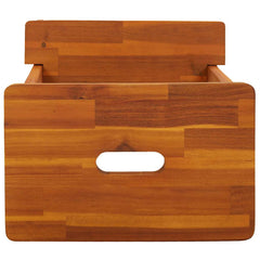 vidaXL 2 Step Stool 40x38x50 cm Solid Wood Acacia 6