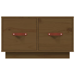 vidaXL Coffee Table Honey Brown 60x53x35 cm Solid Wood Pine 6