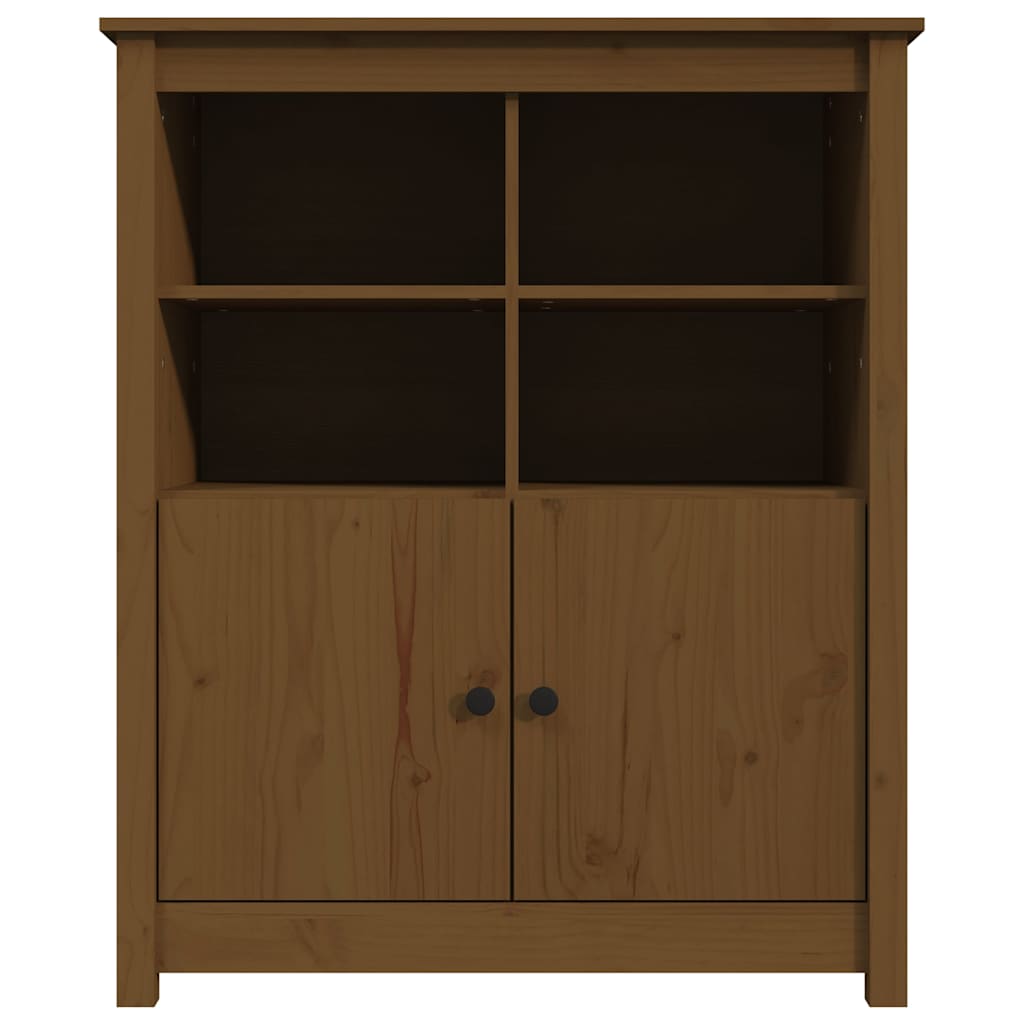 vidaXL Sideboard Honey Brown 83x41.5x100 cm Solid Wood Pine 6