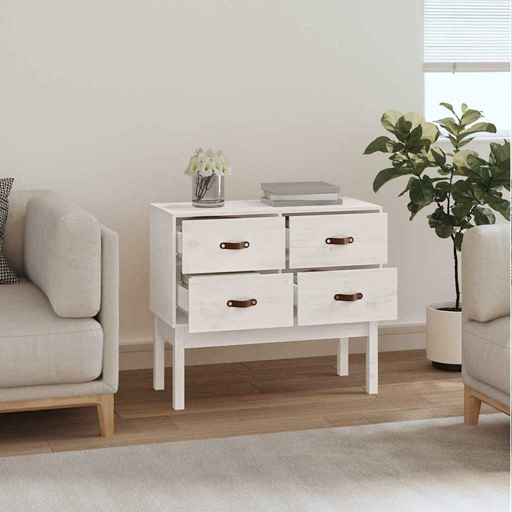 Console Cabinet Solid Wood Pine