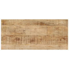 vidaXL Dining Table 110x50x76 cm Solid Wood Mango 3