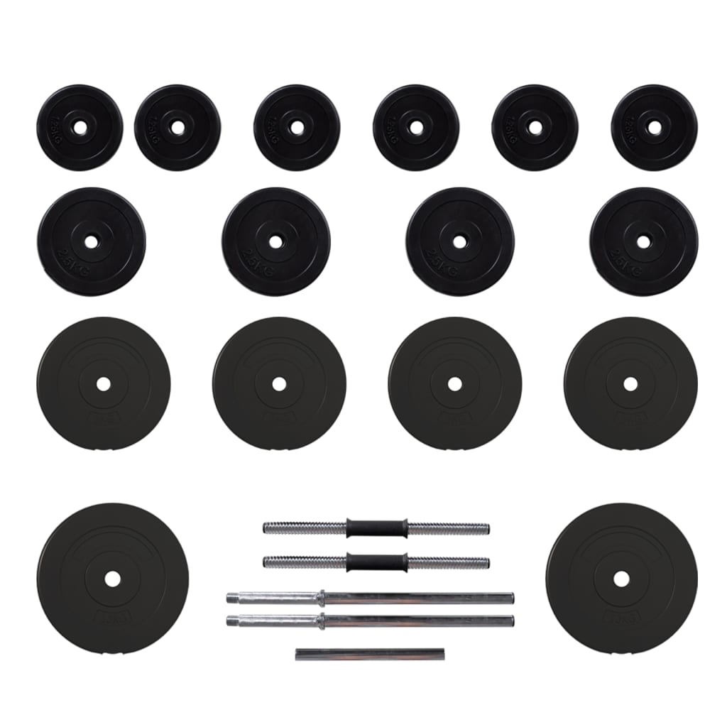 Barbell Set 30 kg Barbell + dumbbell 60 kg