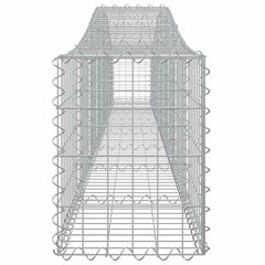 Arched Gabion Baskets Galvanised Iron 10 pcs 400 x 30 x 40/60 cm – 400 x 50 x 220/240 cm 400 x 30 x 40/60 cm