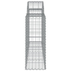 Arched Gabion Baskets Galvanised Iron