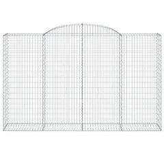 Arched Gabion Baskets Galvanised Iron