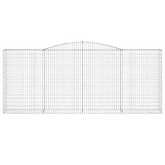 Arched Gabion Baskets Galvanised Iron