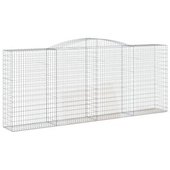 Arched Gabion Baskets Galvanised Iron
