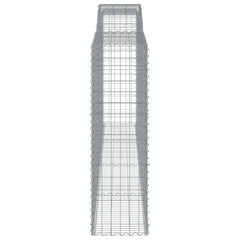 Arched Gabion Baskets Galvanised Iron