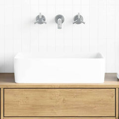 Wash Basin Ceramic White 48 cm 37 cm