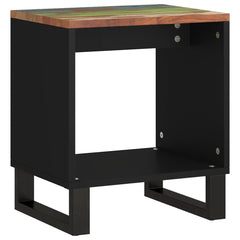 vidaXL Coffee Table 40x31x46 cm Solid Wood Reclaimed&Engineered Wood 5
