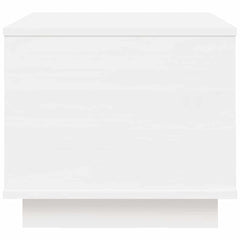 Coffee Table 40x50x35 cm Solid Wood Pine White