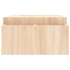 vidaXL Monitor Stand 100x27.5x15 cm Solid Wood Pine 6