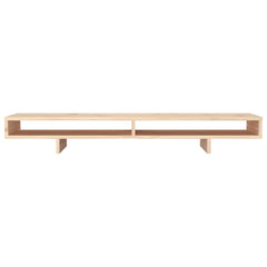 vidaXL Monitor Stand 100x27x14 cm Solid Wood Pine 5