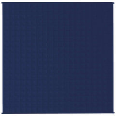 vidaXL Weighted Blanket Blue 200x200 cm 13 kg Fabric 3