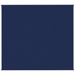 vidaXL Weighted Blanket Blue 200x225 cm 9 kg Fabric 3