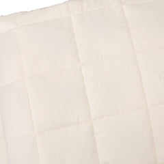 vidaXL Weighted Blanket Light Cream 150x200 cm 11 kg Fabric 4