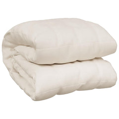 vidaXL Weighted Blanket Light Cream 155x220 cm 11 kg Fabric 2