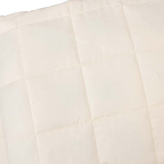 vidaXL Weighted Blanket Light Cream 235x290 cm 11 kg Fabric 4