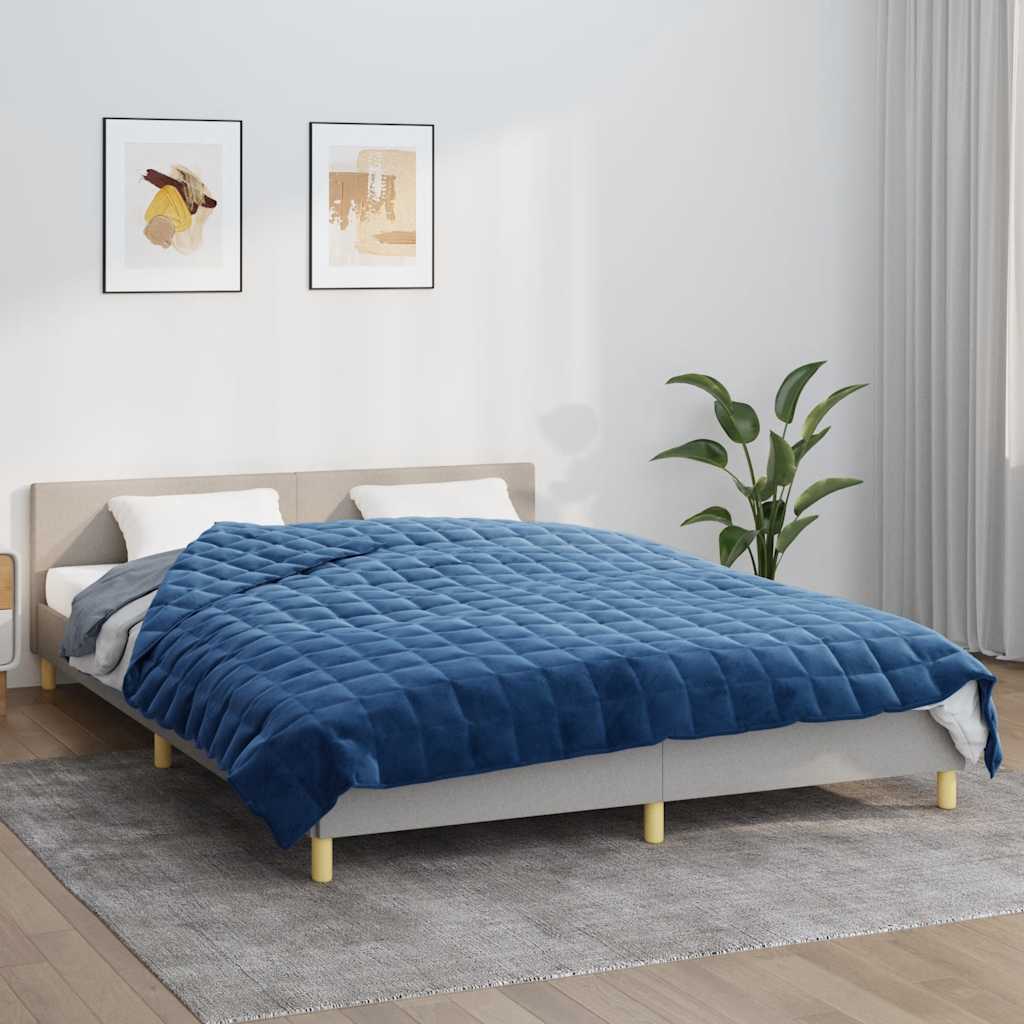 Weighted Blanket Blue 15 kg